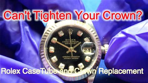 rolex crown repair.